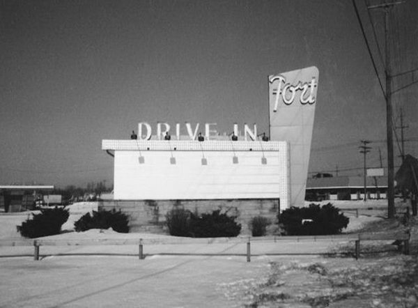 Fort George Drive-In Theatre - Old Photo From Harry Skrdla (newer photo)